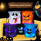 Halloween Pumpkin Bucket Candy Bag