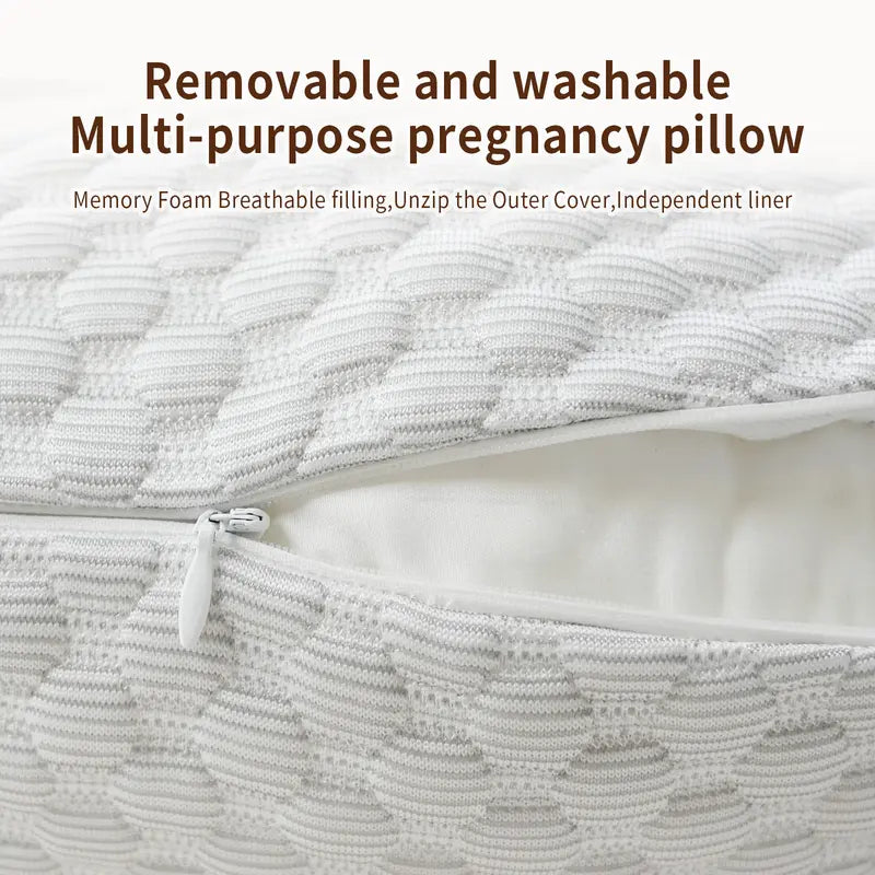 Pregnancy Support Pillow for Side Sleeping