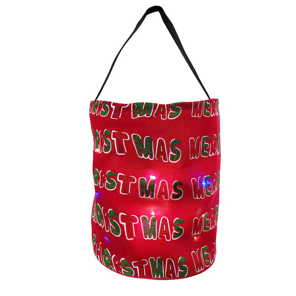 Halloween Pumpkin Bucket Candy Bag