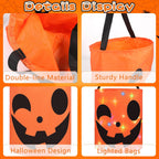 Halloween Pumpkin Bucket Candy Bag