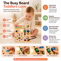CozyBub™ Montessori Busy Board