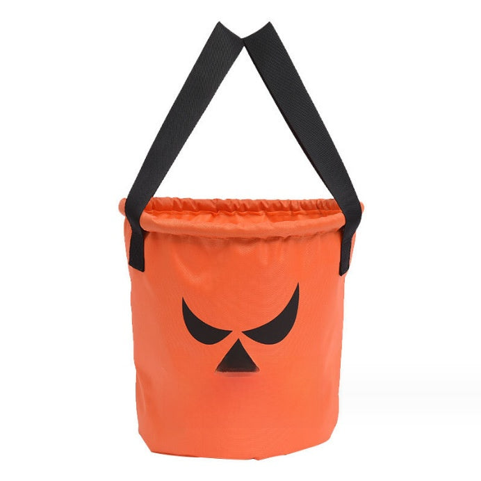 Halloween Pumpkin Bucket Candy Bag